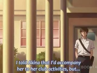 Sensuell anime skole stunner gi henne coed en