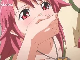 Różowy włosy anime cecha cipa pieprzony przed the