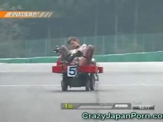 Morsom japansk kjønn klipp race!
