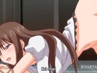 Anime seductress makakakuha ng trimmed puke fucked malalim at